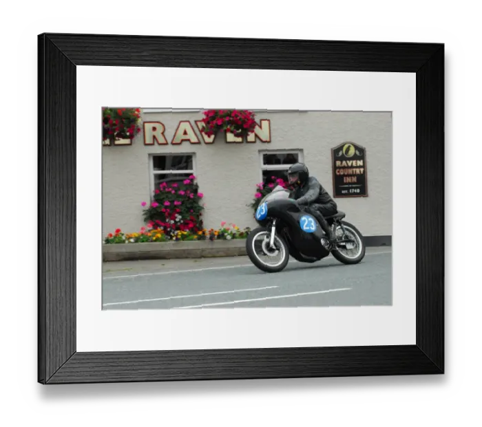 Framed Print : Grant Sellars (Norton) 2013 Junior Classic TT Framed Print : Grant Sellars (Norton) 2013 Junior Classic TT