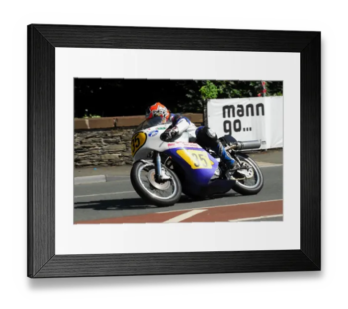 Framed Print : Steven L Thompson (Seeley G50) 2013 Senior Classic TT Framed Print : Steven L Thompson (Seeley G50) 2013 Senior Classic TT