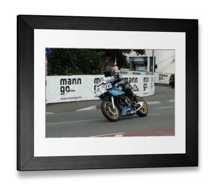 Framed Print : Alex Aitchison (Honda) 2013 Classic TT Parade Lap Framed Print : Alex Aitchison (Honda) 2013 Classic TT Parade Lap