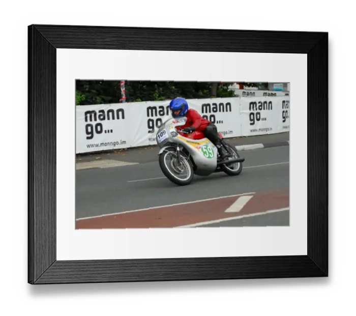 Framed Print : Tony Tuttle (Honda) 2013 Classic TT Parade Lap Framed Print : Tony Tuttle (Honda) 2013 Classic TT Parade Lap