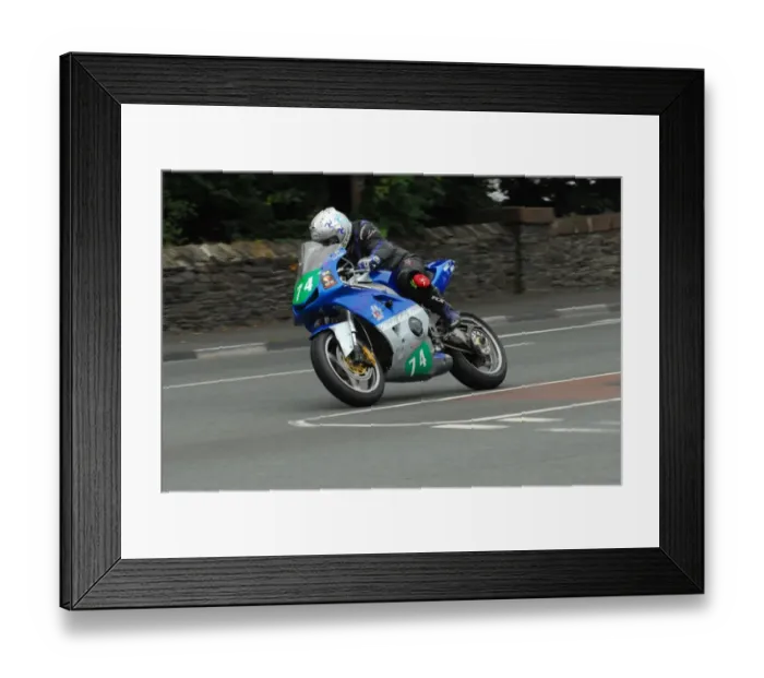 Framed Print : Dave Corlett (Kawasaki) 2013 Lightweight MGP Framed Print : Dave Corlett (Kawasaki) 2013 Lightweight MGP