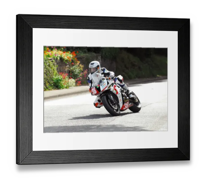 Framed Print : Stephen Carmichael (Honda) 2013 Newcomers Manx Grand Prix Framed Print : Stephen Carmichael (Honda) 2013 Newcomers Manx Grand Prix