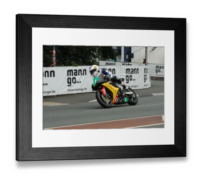 Framed Print : Michael Russell (Kawasaki) 2013 Super Twin MGP Framed Print : Michael Russell (Kawasaki) 2013 Super Twin MGP