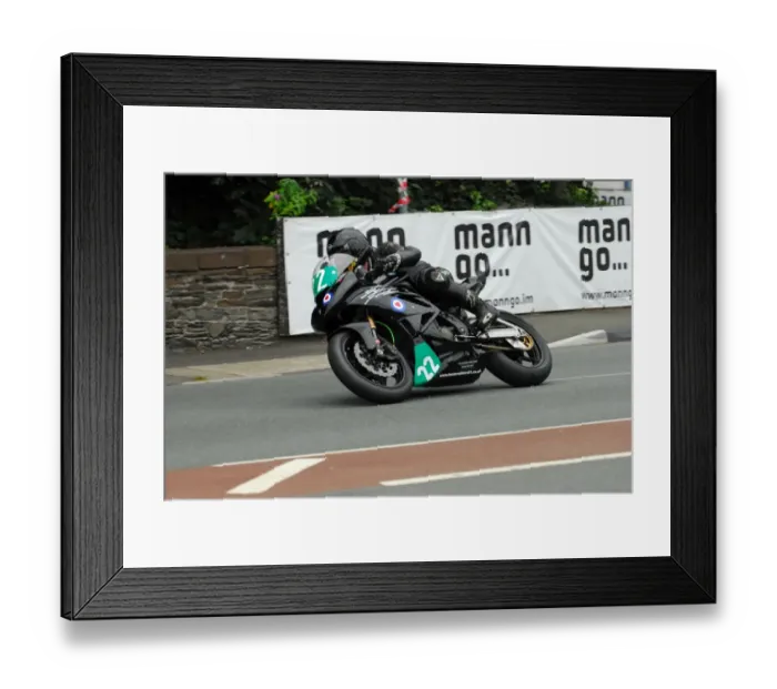 Framed Print : Rad Hughes (Kawasaki) 2013 Super Twin MGP Framed Print : Rad Hughes (Kawasaki) 2013 Super Twin MGP