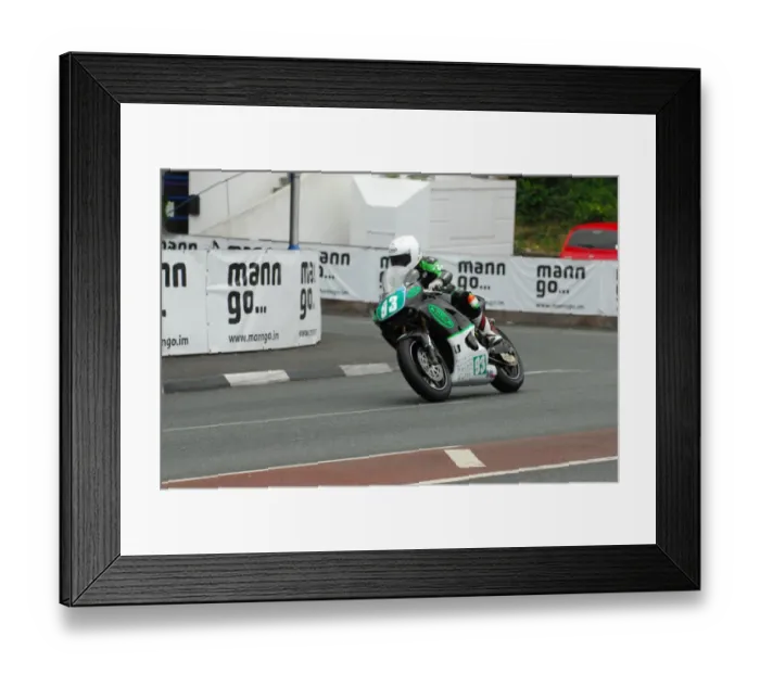 Framed Print : David Howard (Kawasaki) 2013 Lightweight MGP Framed Print : David Howard (Kawasaki) 2013 Lightweight MGP