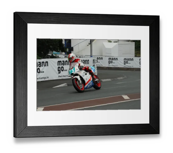 Framed Print : Bob Farrington (Kawasaki) 2013 Lightweight MGP Framed Print : Bob Farrington (Kawasaki) 2013 Lightweight MGP