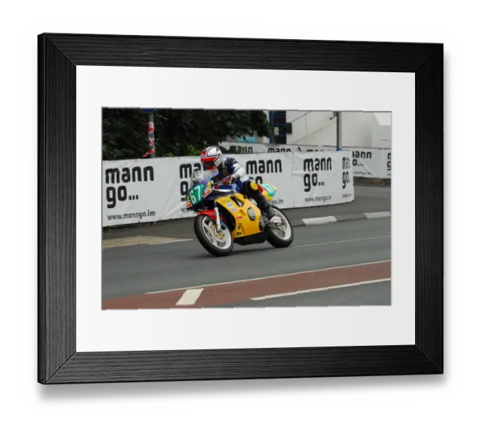 Framed Print : Nigel Howard (Suzuki) 2013 Super Twin MGP Framed Print : Nigel Howard (Suzuki) 2013 Super Twin MGP