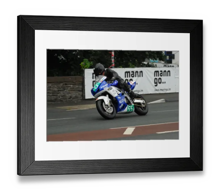 Framed Print : Rusty Steele (Suzuki) 2013 Super Twin MGP Framed Print : Rusty Steele (Suzuki) 2013 Super Twin MGP