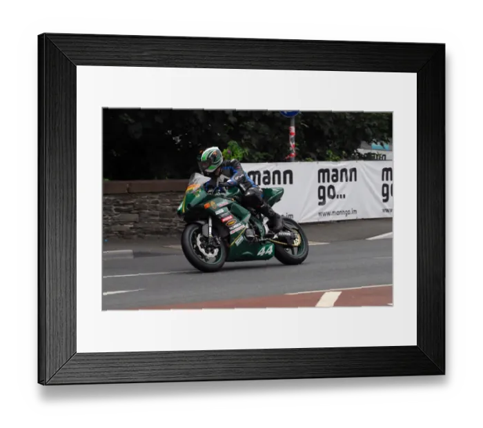 Framed Print : Thomas Gottschalk (Kawasaki) 2013 Super Twin MGP Framed Print : Thomas Gottschalk (Kawasaki) 2013 Super Twin MGP