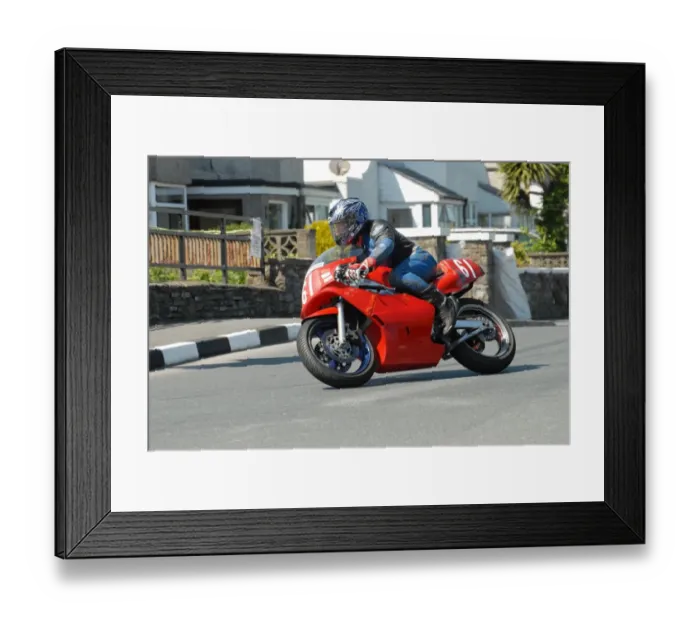 Framed Print : Tony Russell (Yamaha) 2012 Pre TT Classic Framed Print : Tony Russell (Yamaha) 2012 Pre TT Classic