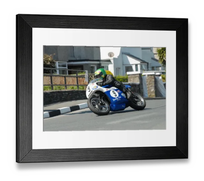 Framed Print : Chris McGahan (Rob North Triumph) 2012 Pre TT Classic Framed Print : Chris McGahan (Rob North Triumph) 2012 Pre TT Classic