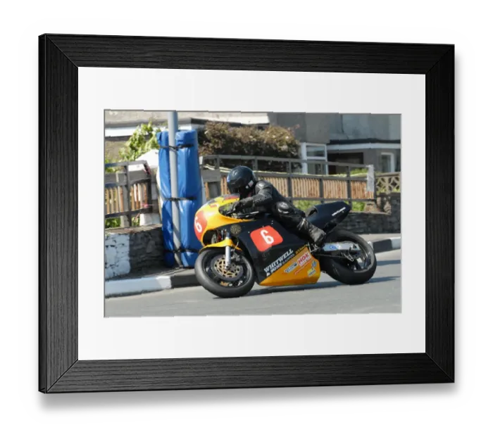 Framed Print : Ken Davis (Yamaha) 2012 Pre TT Classic Framed Print : Ken Davis (Yamaha) 2012 Pre TT Classic