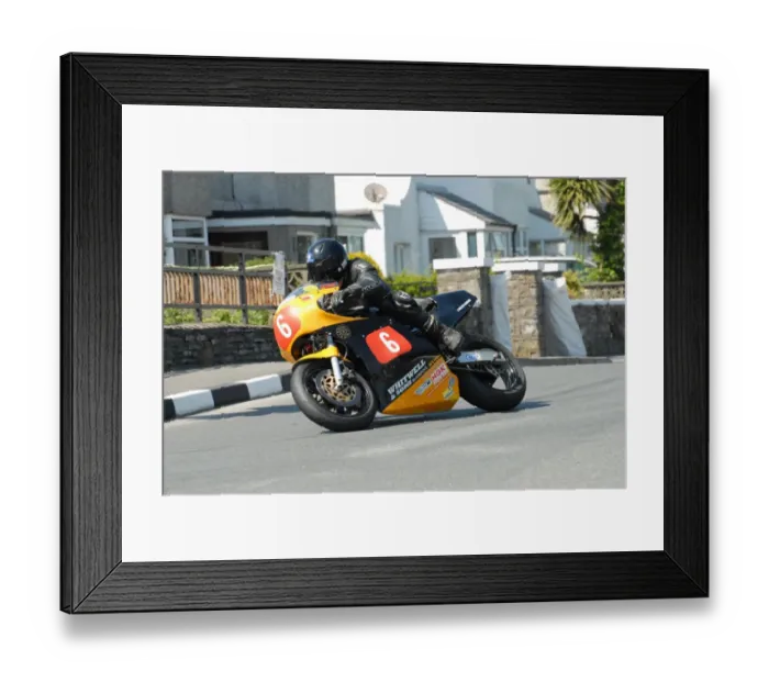 Framed Print : Ken Davis (Yamaha) 2012 Pre TT Classic Framed Print : Ken Davis (Yamaha) 2012 Pre TT Classic