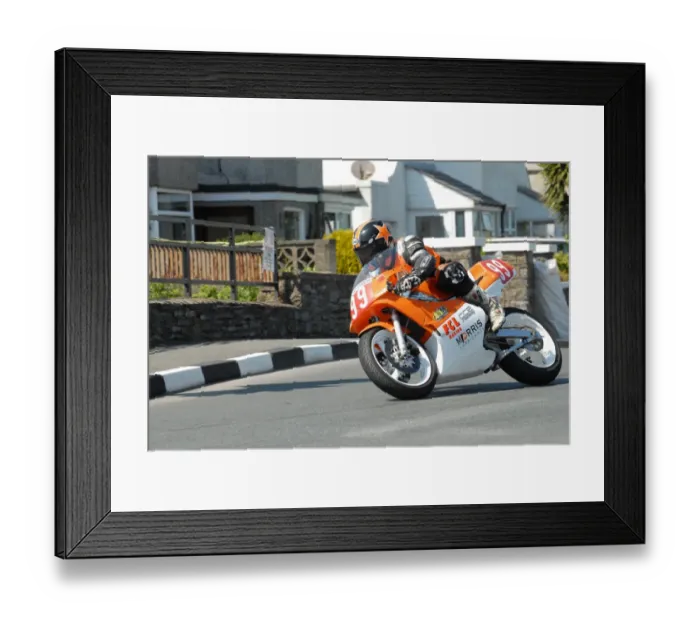 Framed Print : Roy Richardson (Yamaha) 2012 Pre TT Classic Framed Print : Roy Richardson (Yamaha) 2012 Pre TT Classic