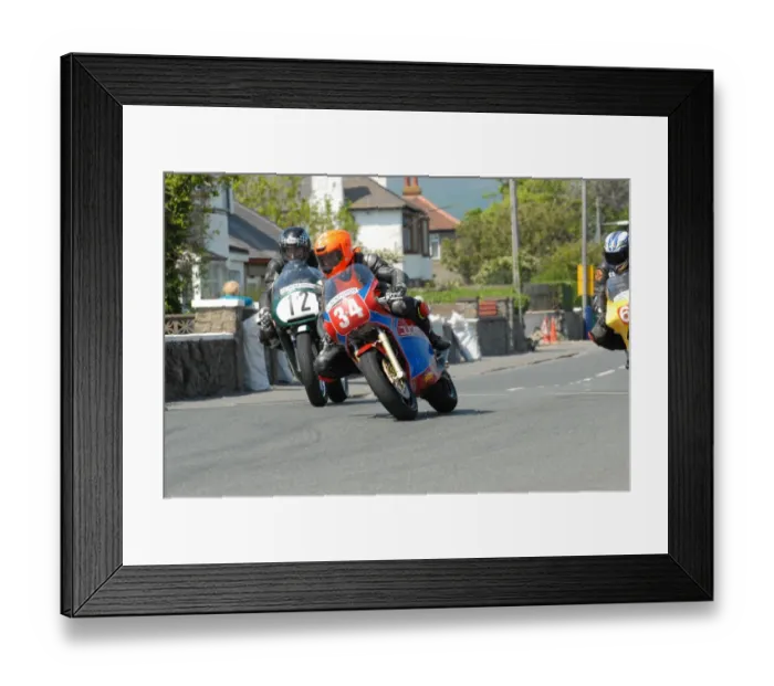 Framed Print : James Ford (Ducati) 2012 Pre TT Classic Framed Print : James Ford (Ducati) 2012 Pre TT Classic