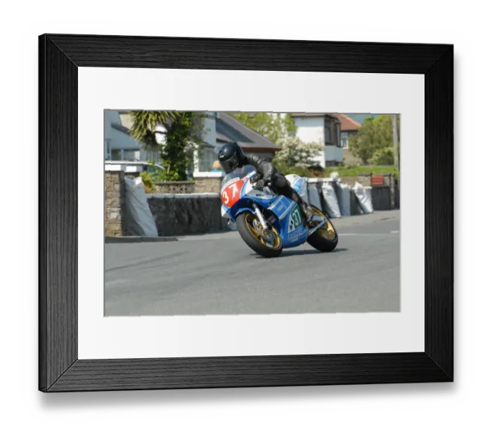 Framed Print : Chris Barratt (Yamaha) 2012 Pre TT Classic Framed Print : Chris Barratt (Yamaha) 2012 Pre TT Classic