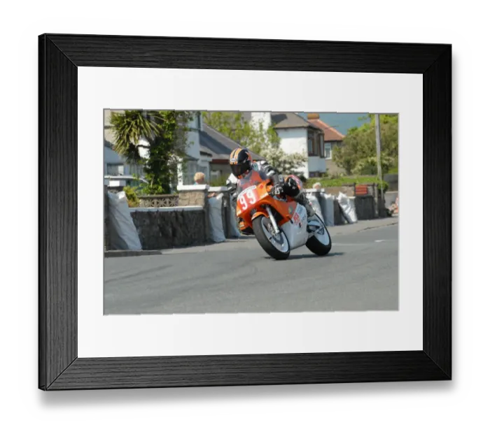 Framed Print : Roy Richardson (Yamaha) 2012 Pre TT Classic Framed Print : Roy Richardson (Yamaha) 2012 Pre TT Classic