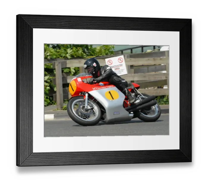 Framed Print : Alan Oversby (MV) 2012 Pre TT Classic Framed Print : Alan Oversby (MV) 2012 Pre TT Classic
