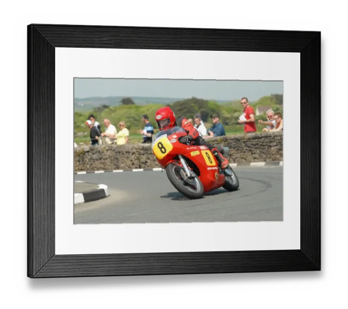 Framed Print : Allan Brew (Seeley G50) 2012 Pre TT Classic Framed Print : Allan Brew (Seeley G50) 2012 Pre TT Classic