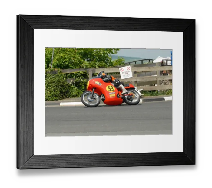 Framed Print : Roy Richardson (Aermacchi) 2012 Pre TT Classic Framed Print : Roy Richardson (Aermacchi) 2012 Pre TT Classic