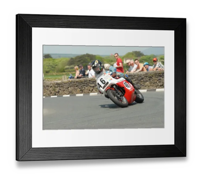 Framed Print : Alan Phillips (Rob North BSA) 2012 Pre TT Classic Framed Print : Alan Phillips (Rob North BSA) 2012 Pre TT Classic