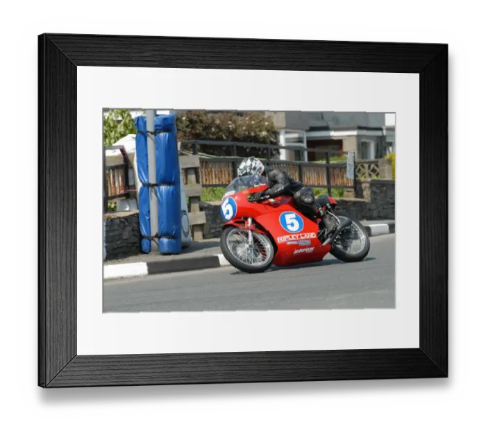 Framed Print : Chris Palmer (Drixton Honda) 2012 Pre TT Classic Framed Print : Chris Palmer (Drixton Honda) 2012 Pre TT Classic