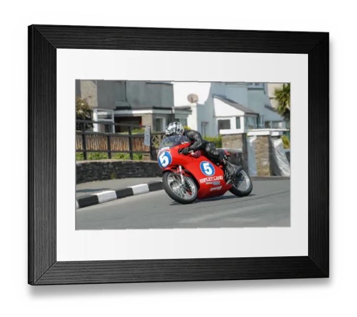 Framed Print : Chris Palmer (Drixton Honda) 2012 Pre TT Classic Framed Print : Chris Palmer (Drixton Honda) 2012 Pre TT Classic