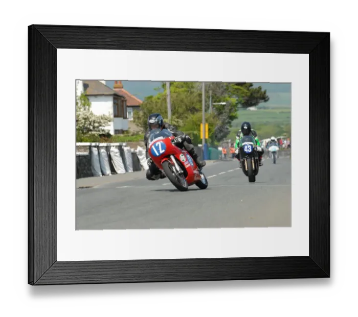 Framed Print : Dave Madsen-Mygdal (Honda) 2012 Pre TT Classic Framed Print : Dave Madsen-Mygdal (Honda) 2012 Pre TT Classic