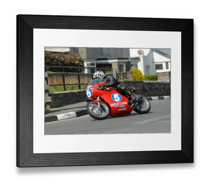 Framed Print : Chris Palmer (Drixton Honda) 2012 Pre TT Classic Framed Print : Chris Palmer (Drixton Honda) 2012 Pre TT Classic