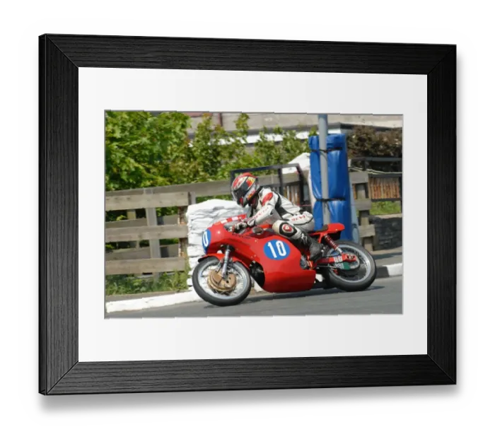Framed Print : Terry Kermode (Aermacchi) 2012 Pre TT Classic Framed Print : Terry Kermode (Aermacchi) 2012 Pre TT Classic