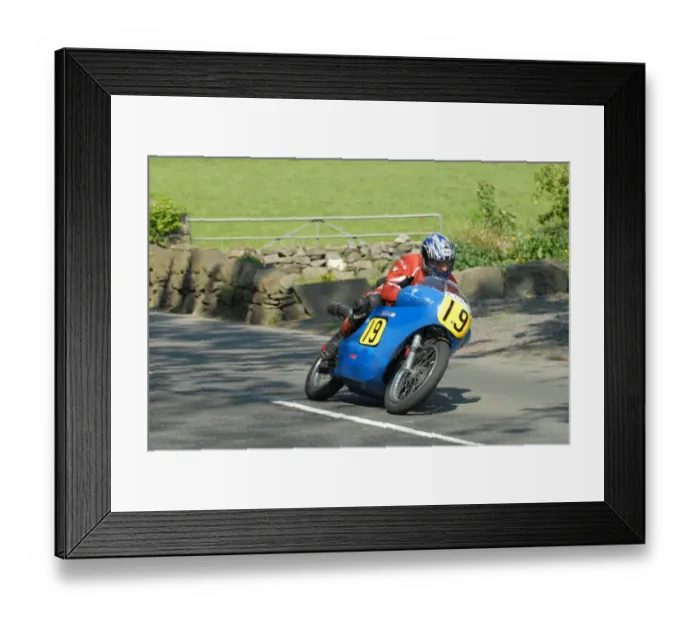 Framed Print : Bob Price (NRE Nourish) 2012 Pre TT Classic Framed Print : Bob Price (NRE Nourish) 2012 Pre TT Classic