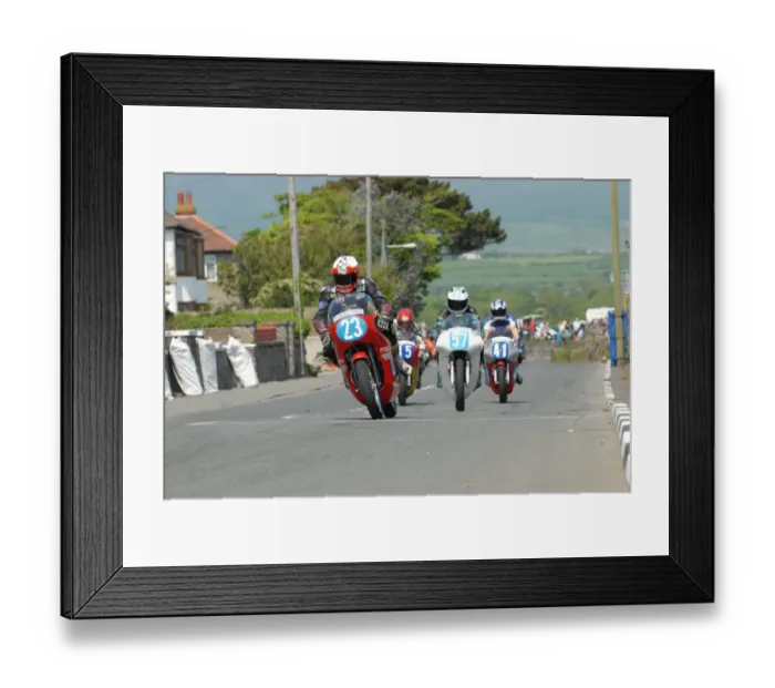 Framed Print : Barry Davidson (Drixton Honda) 2012 Pre TT Classic Framed Print : Barry Davidson (Drixton Honda) 2012 Pre TT Classic