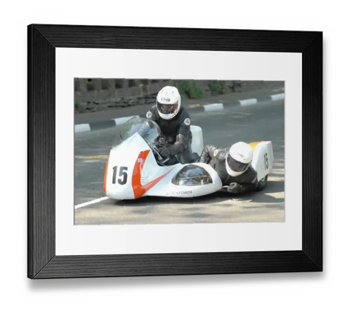 Framed Print : Ian Salter & Tim Dixon (Norton Equipe) 2012 Pre TT Classic Framed Print : Ian Salter & Tim Dixon (Norton Equipe) 2012 Pre TT Classic