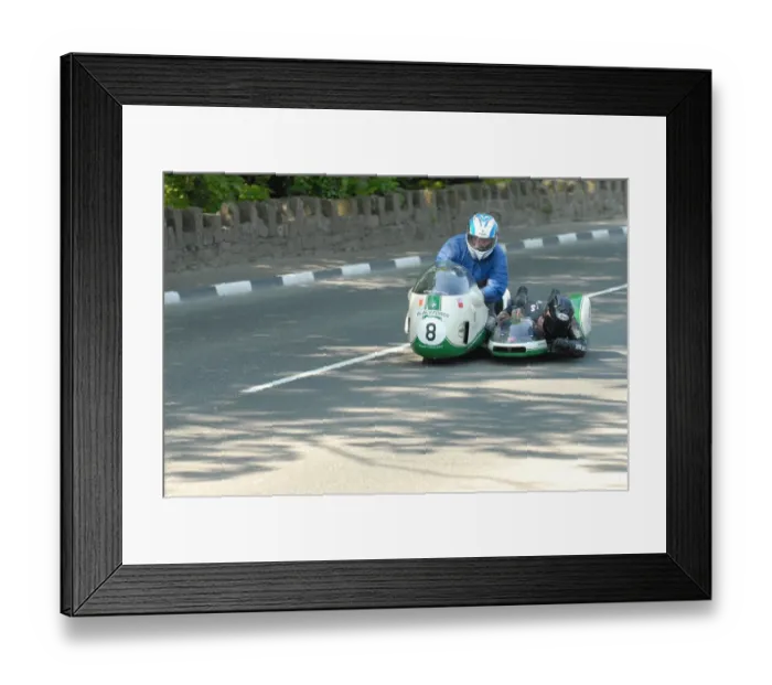 Framed Print : Dick Hawes & Jason Crowe (MRE BMW) 2012 Pre TT Classic Framed Print : Dick Hawes & Jason Crowe (MRE BMW) 2012 Pre TT Classic