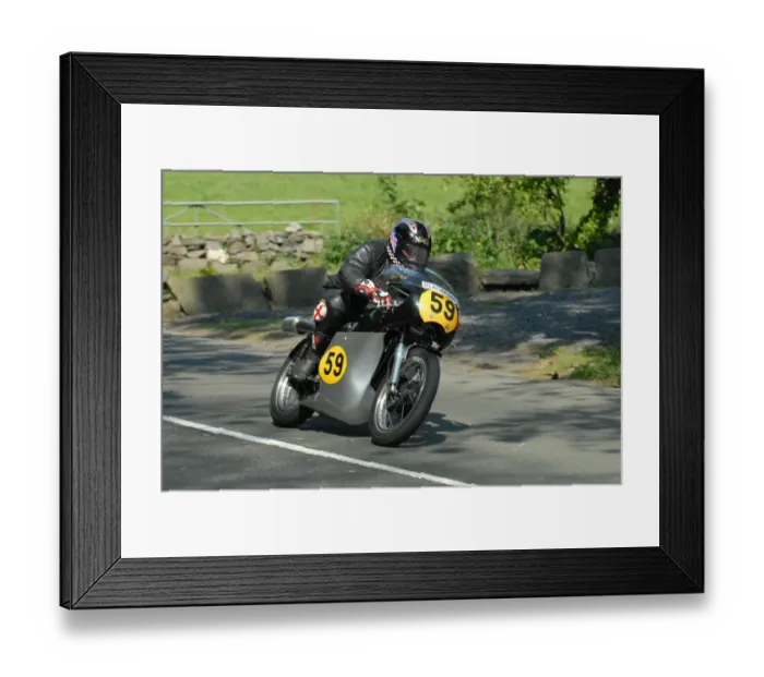 Framed Print : David Hebb (Norton) 2012 Pre TT Classic Framed Print : David Hebb (Norton) 2012 Pre TT Classic