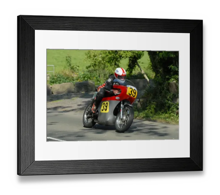 Framed Print : Les Cross (Seeley G50) 2012 Pre TT Classic Framed Print : Les Cross (Seeley G50) 2012 Pre TT Classic