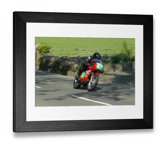Framed Print : Paul Johnson (Suzuki) 2012 Pre TT Classic Framed Print : Paul Johnson (Suzuki) 2012 Pre TT Classic