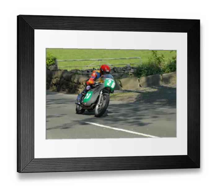 Framed Print : Peter Wakefield (Suzuki) 2012 Pre TT Classic Framed Print : Peter Wakefield (Suzuki) 2012 Pre TT Classic