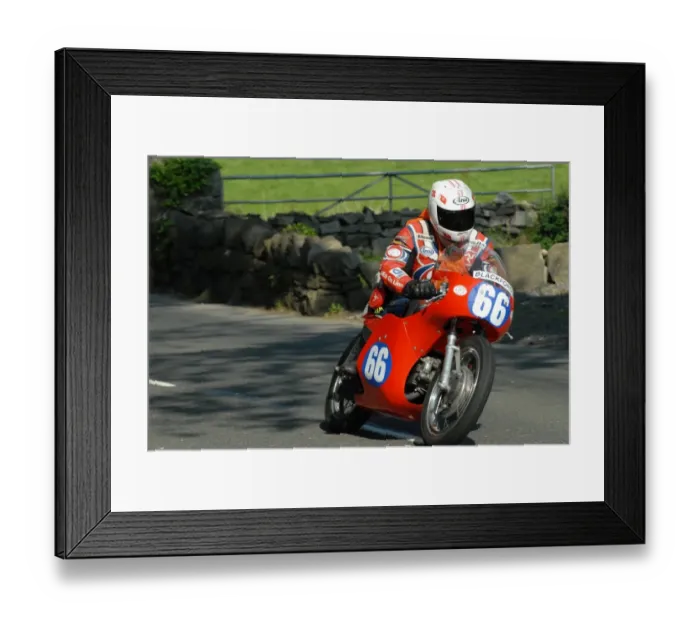 Framed Print : Peter Creer (Aermacchi) 2012 Pre TT Classic Framed Print : Peter Creer (Aermacchi) 2012 Pre TT Classic