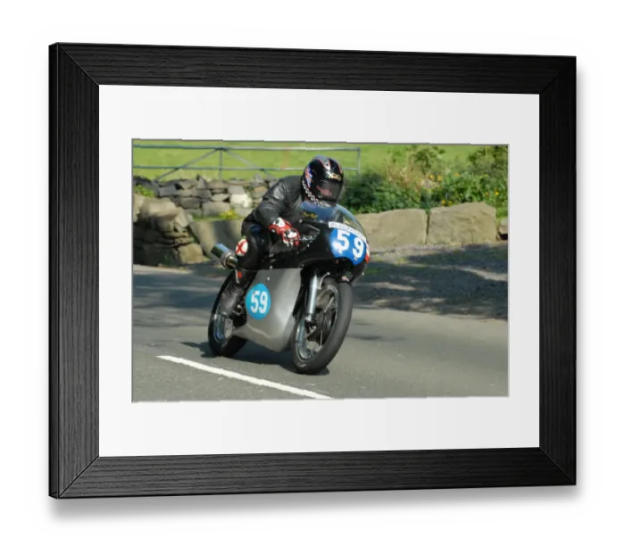 Framed Print : David Hebb (Norton) 2012 Classic TT Framed Print : David Hebb (Norton) 2012 Classic TT