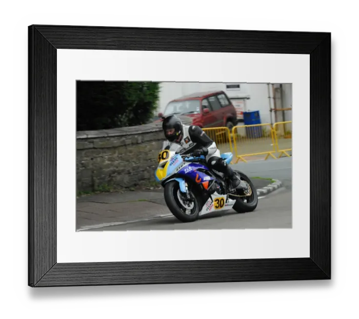 Framed Print : Robert Simcock (Kawasaki) 2012 Senior MGP