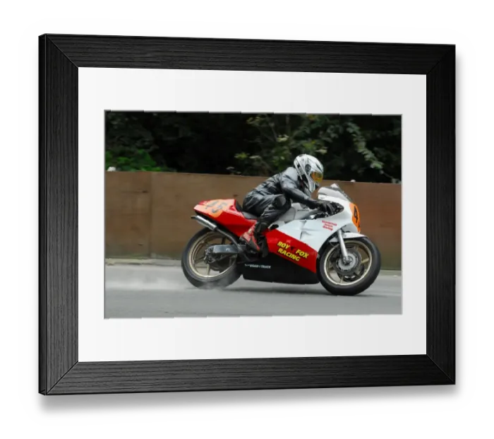 Framed Print : Karl Fox (Honda) 2012 Junior Port-Classic MGP Framed Print : Karl Fox (Honda) 2012 Junior Port-Classic MGP