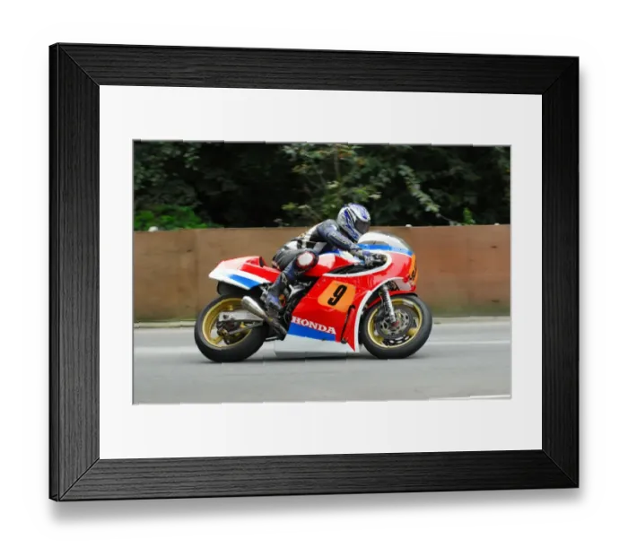 Framed Print : Andy Lovett (Honda) 2012 Classic Superbike MGP Framed Print : Andy Lovett (Honda) 2012 Classic Superbike MGP