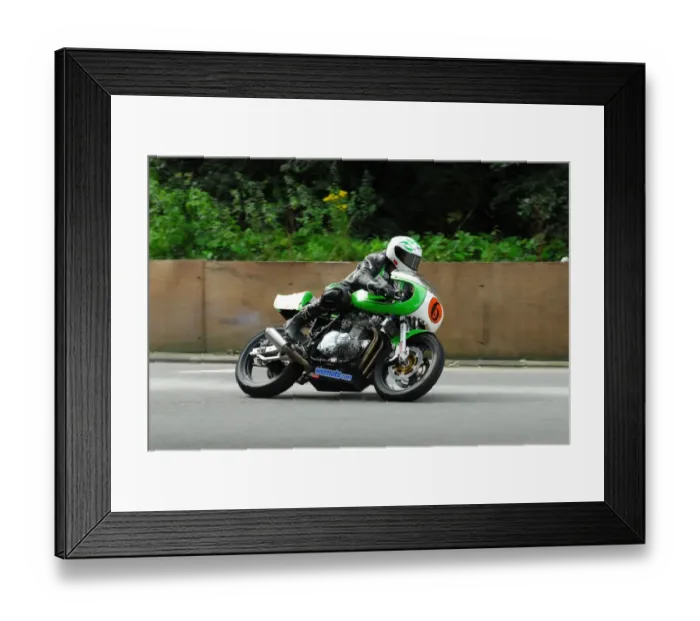 Framed Print : Mick Godfrey (Kawasaki) 2012 Classic Superbike MGP Framed Print : Mick Godfrey (Kawasaki) 2012 Classic Superbike MGP