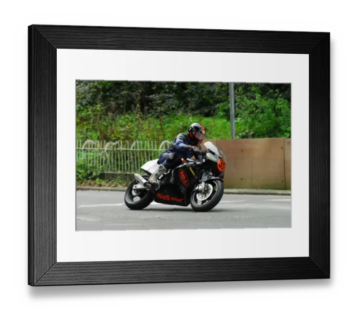 Framed Print : Derek Glass (Kawasaki) 2012 Junior Post-Classic MGP