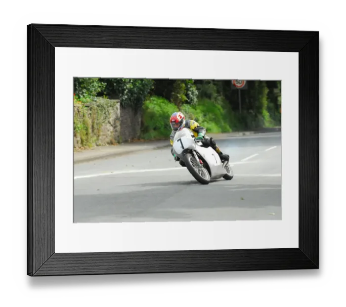 Framed Print : Chris Petty (Honda) 2012 Classic 350 MGP Framed Print : Chris Petty (Honda) 2012 Classic 350 MGP