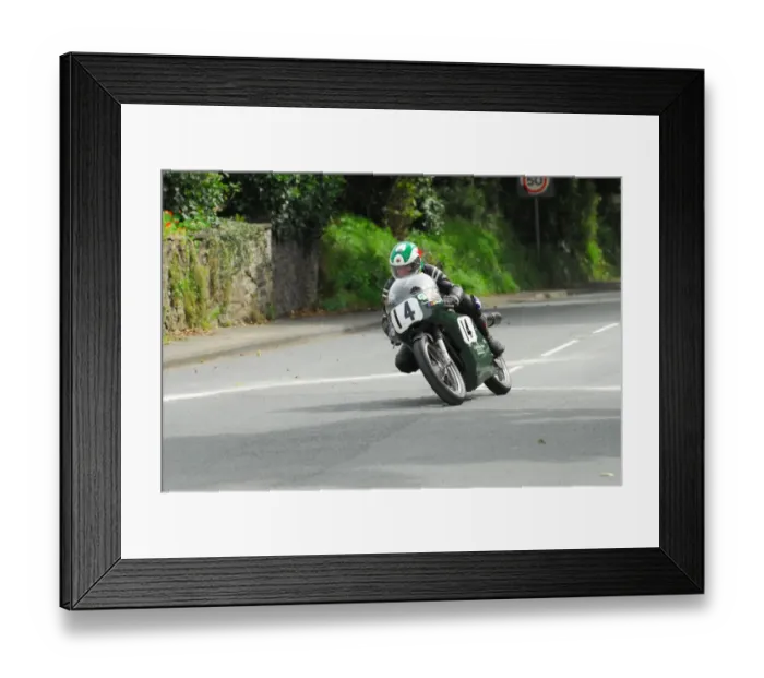Framed Print : Meredydd Owen (Seeley) 2012 Classic 350 MGP