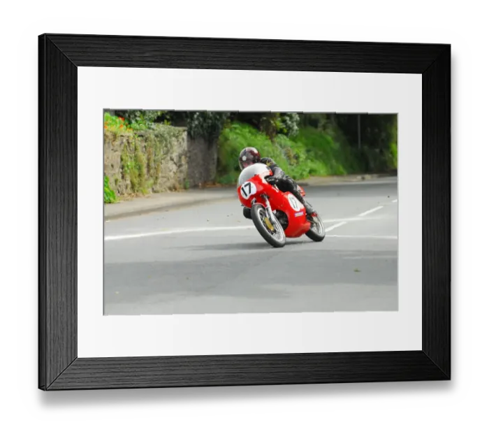 Framed Print : Chris Swallow (Aermacchi) 2012 Classic 350 MGP Framed Print : Chris Swallow (Aermacchi) 2012 Classic 350 MGP