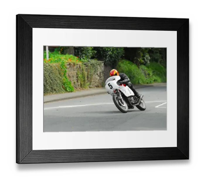 Framed Print : Nigel Moore (Honda) 2012 Classic 350 MGP Framed Print : Nigel Moore (Honda) 2012 Classic 350 MGP