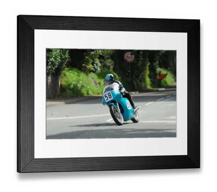 Framed Print : Geoff Bates (Honda) 2012 Classic 250 MGP Framed Print : Geoff Bates (Honda) 2012 Classic 250 MGP
